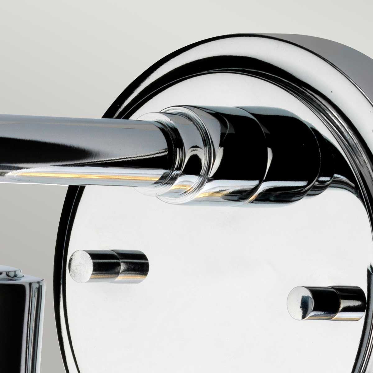 Elstead Morvah Single Bathroom Wall Light - Polished Chrome