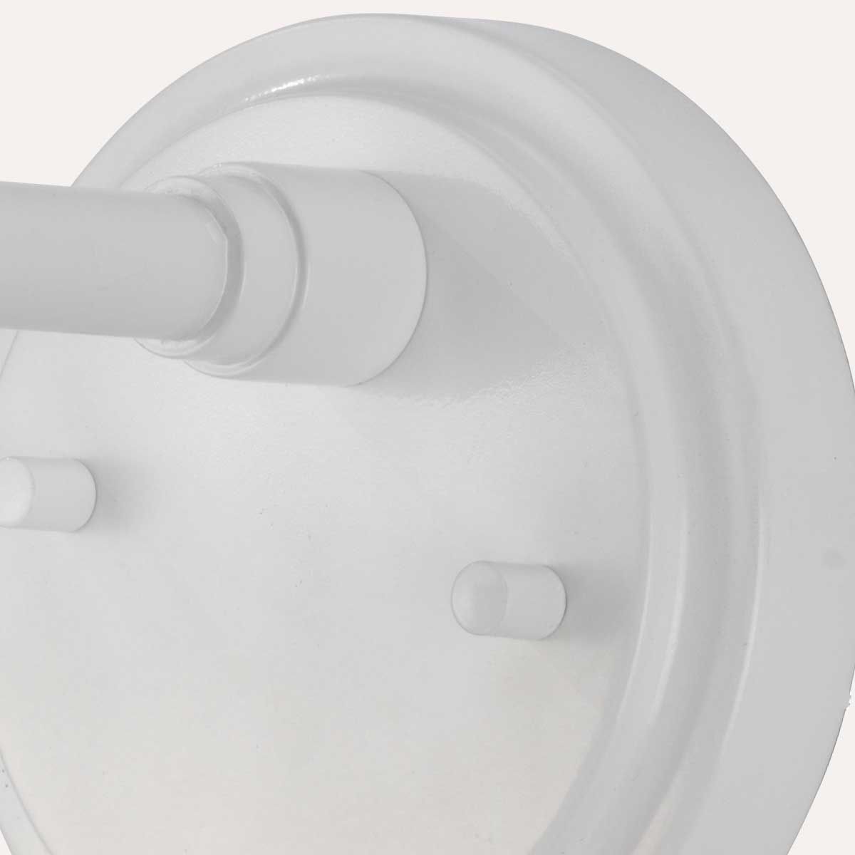 Elstead Morvah Single Bathroom Wall Light - White