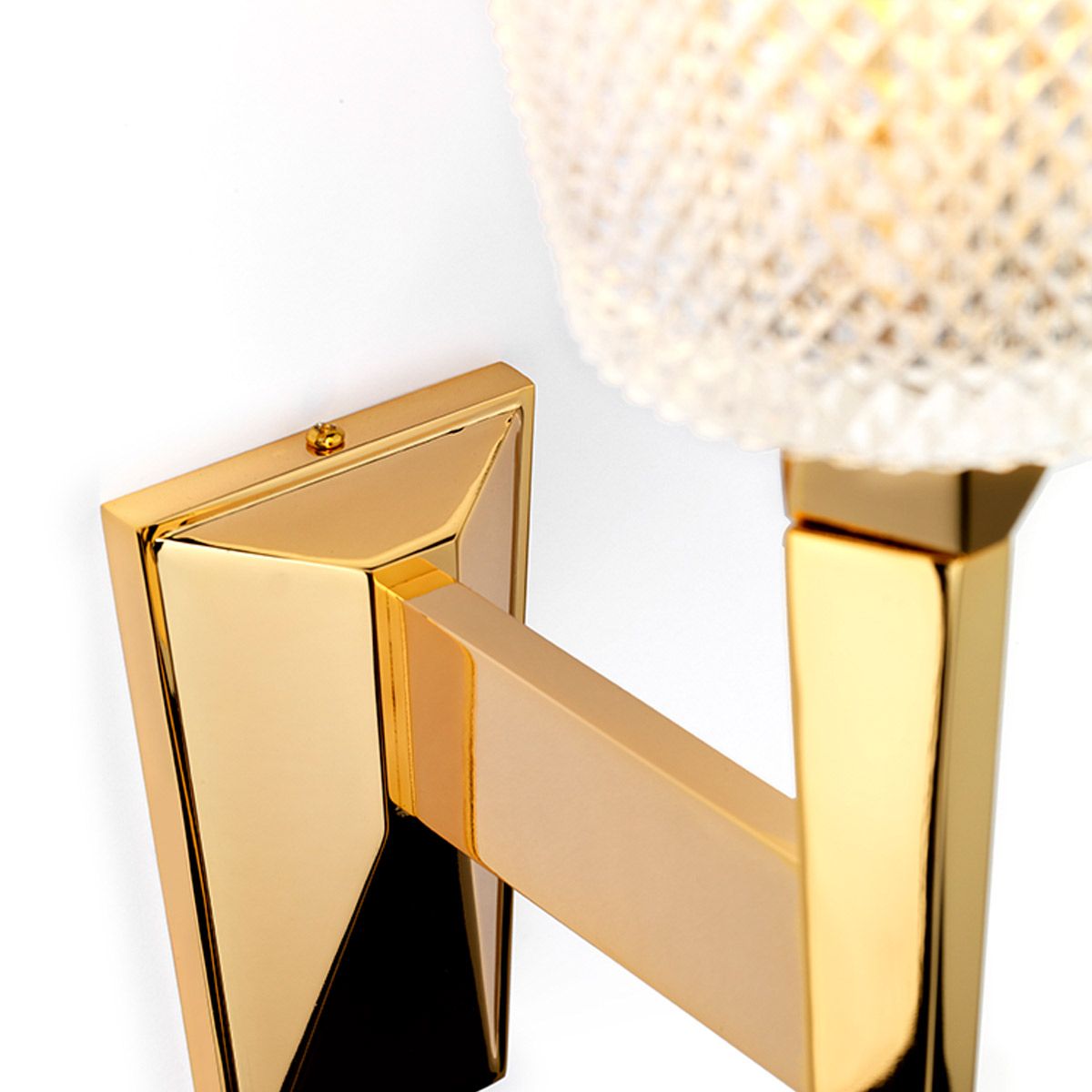 Elstead Verity Single Bathroom Wall Light - Polished Gold