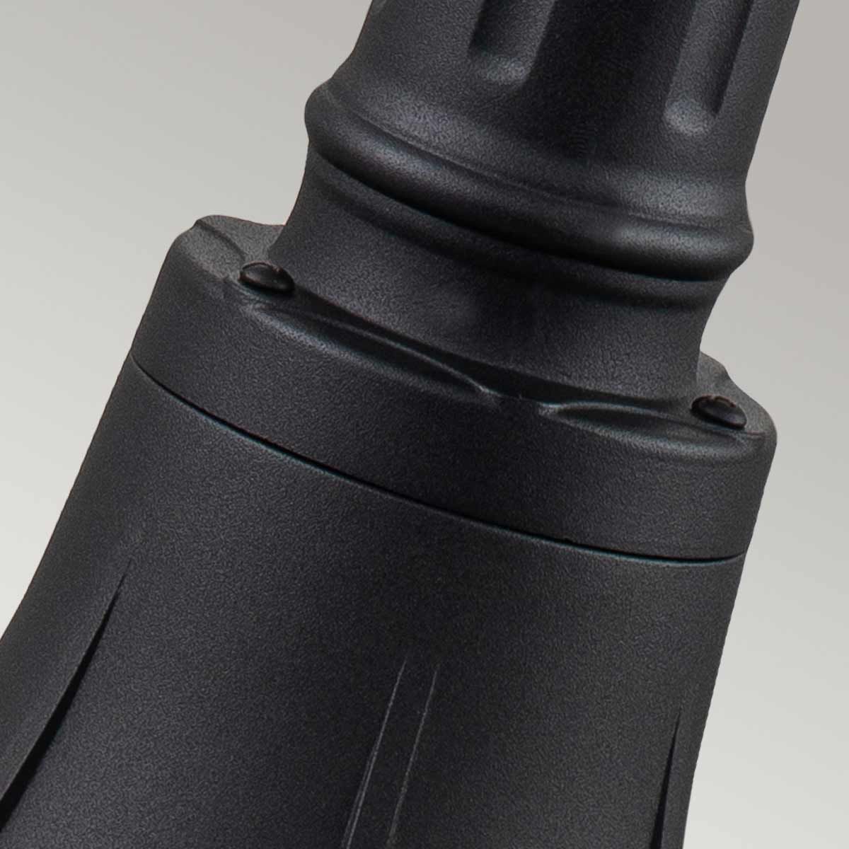 Elstead Bayview Single Medium Pillar Lantern - Black