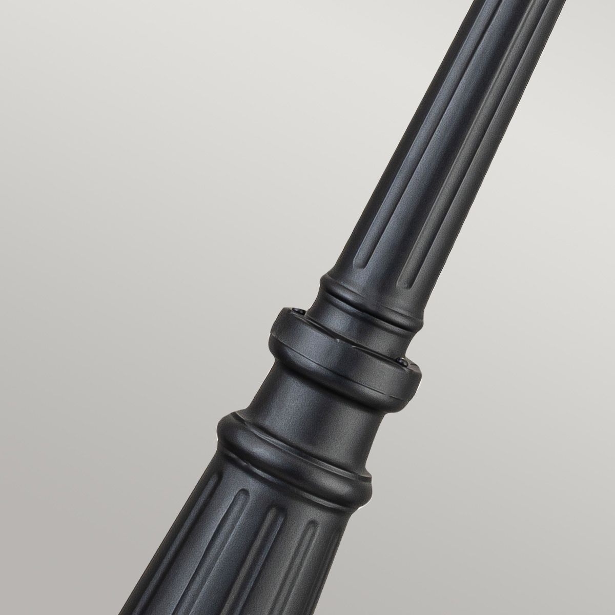 Elstead Bayview 1 Light Lamp Post - Black