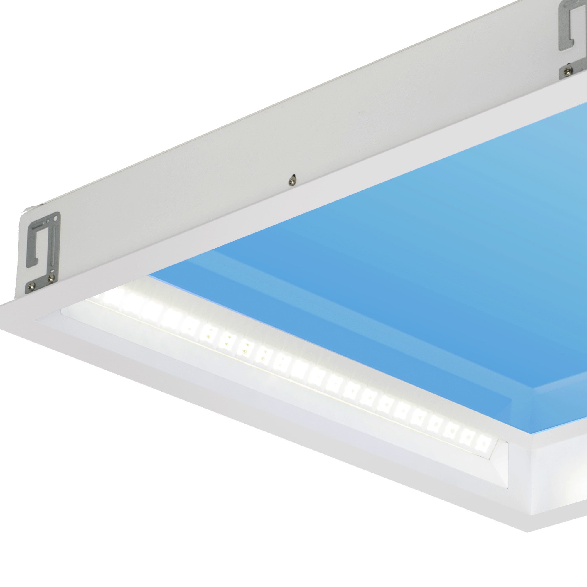 Mantra Blue Sky Square Recessed Panel 60W LED - Matt White