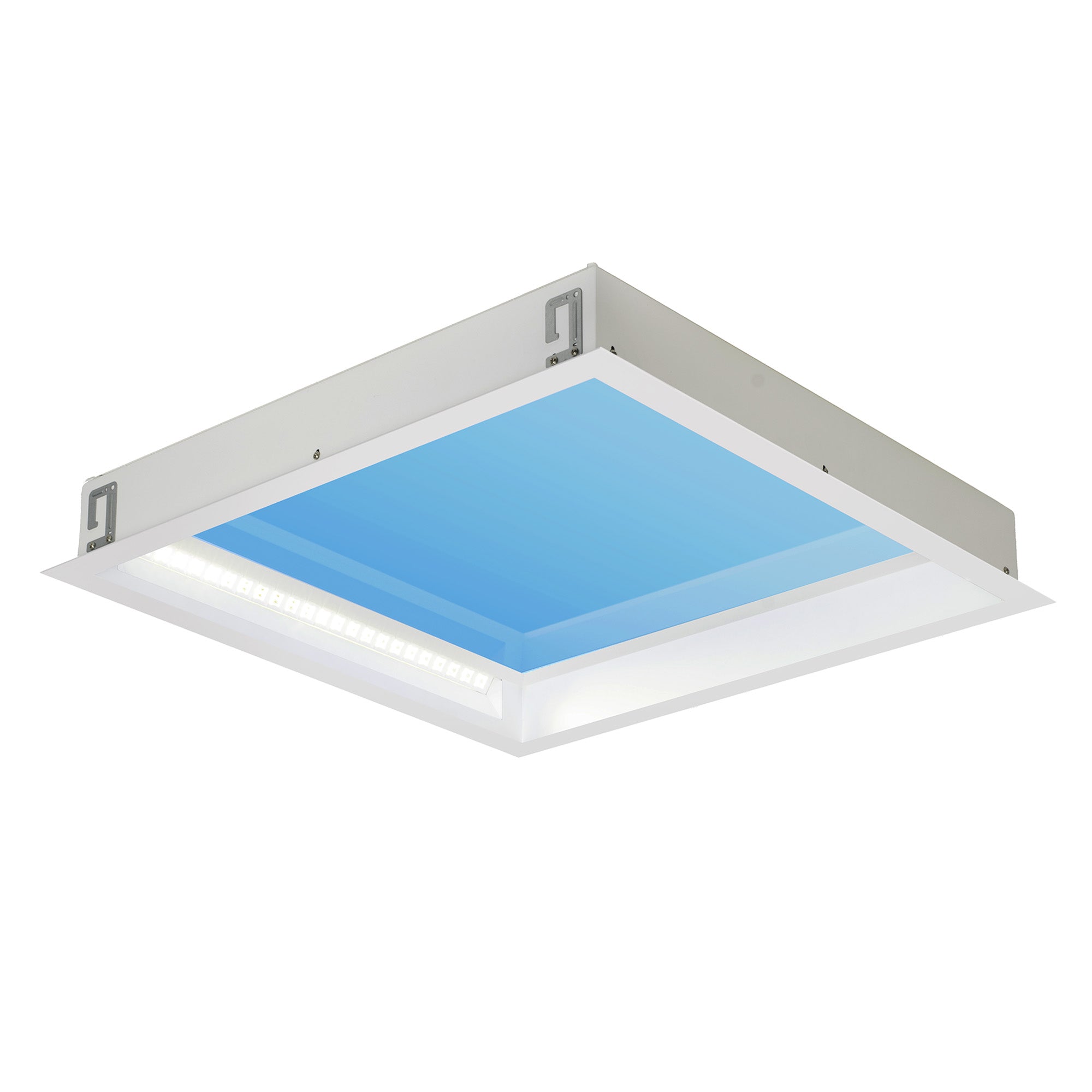 Mantra Blue Sky Square Recessed Panel 60W LED - Matt White