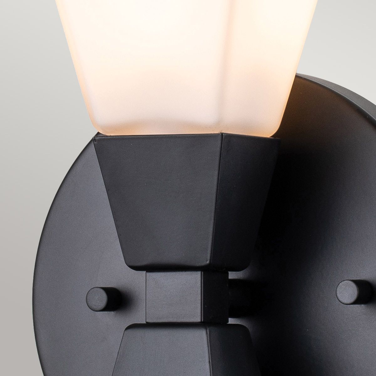 Elstead Bowtie 1 Light Wall Light - Matte Black