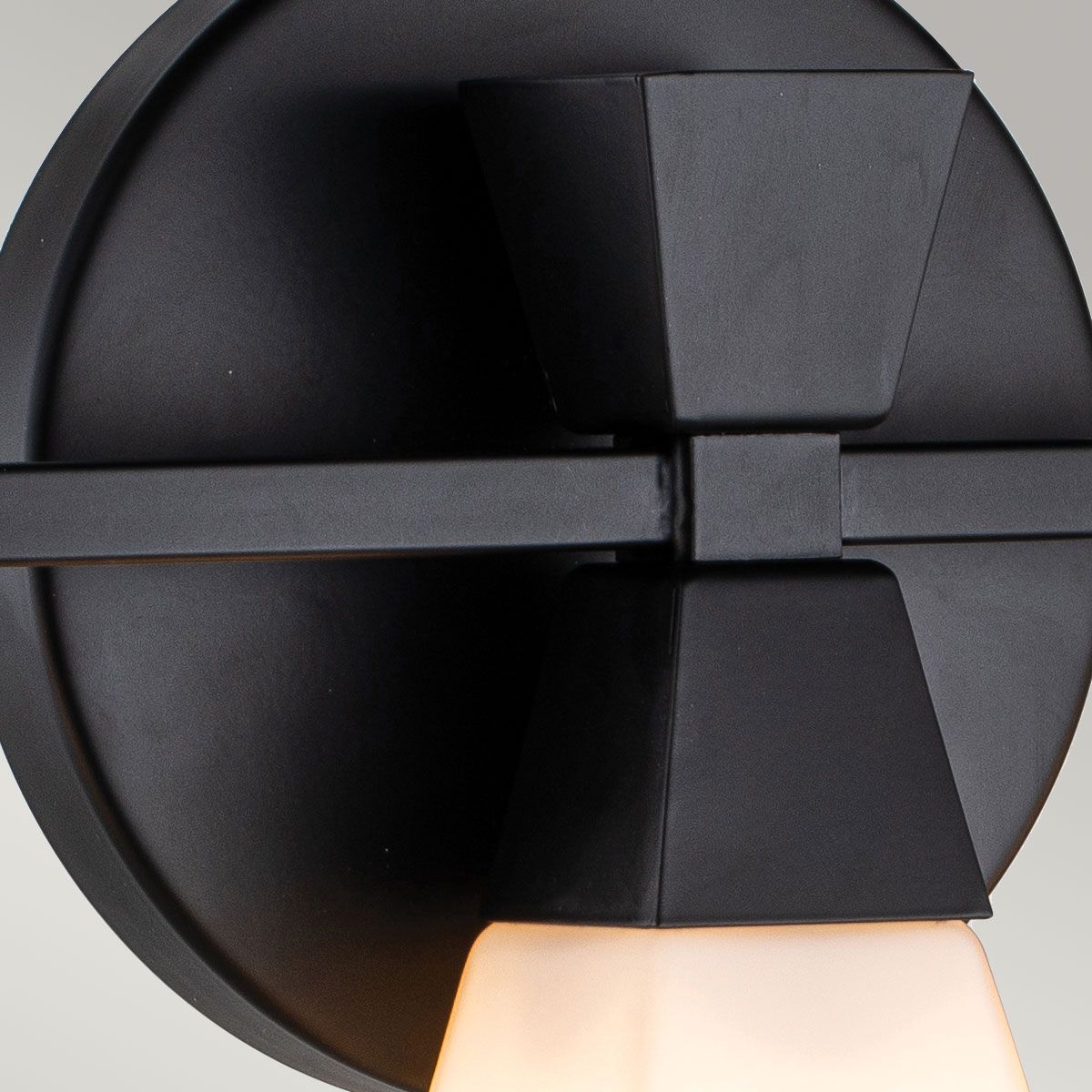 Elstead Bowtie 3 Light Wall Light - Matte Black