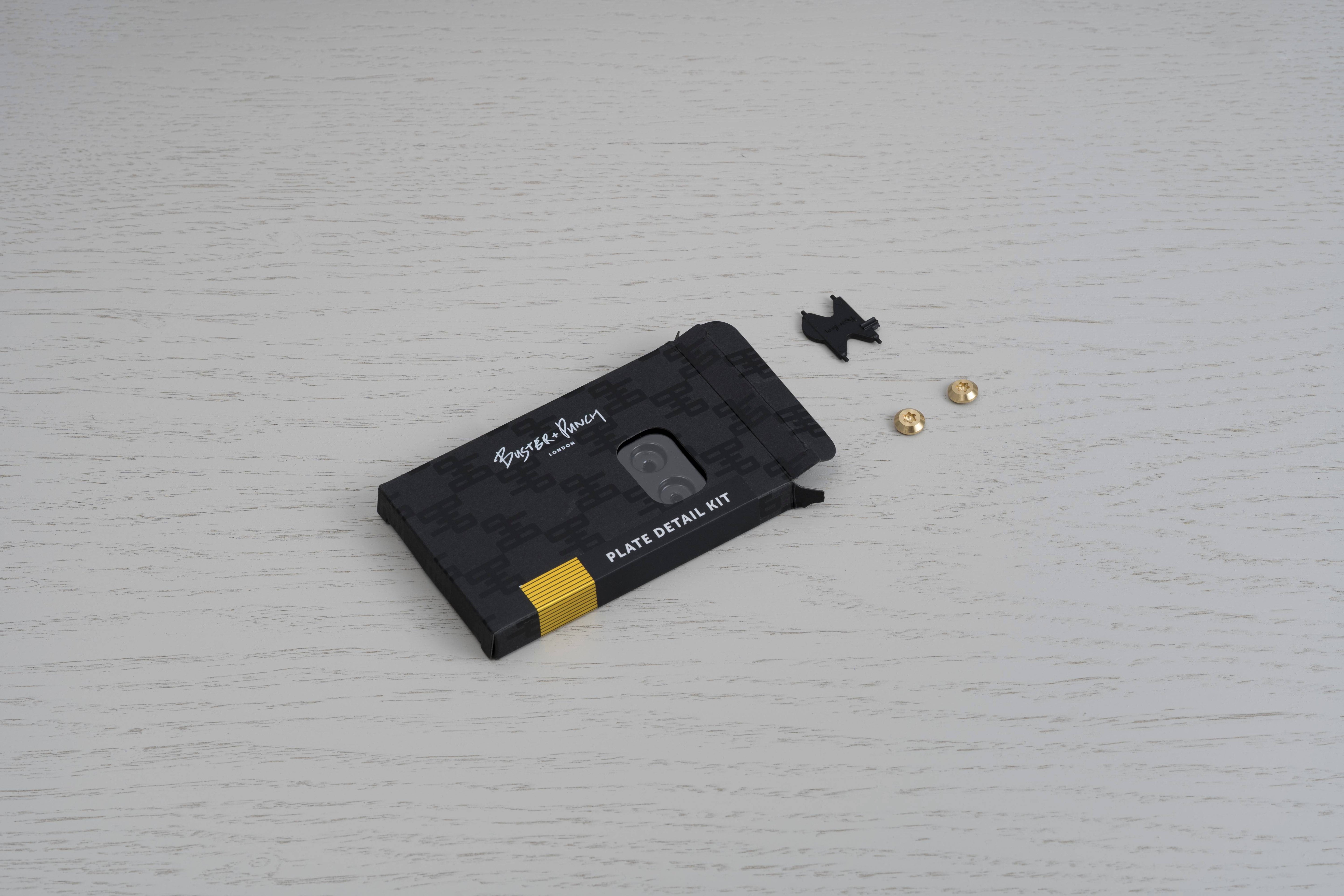 Buster + Punch Outlet Detail Kit - Linear Knurl