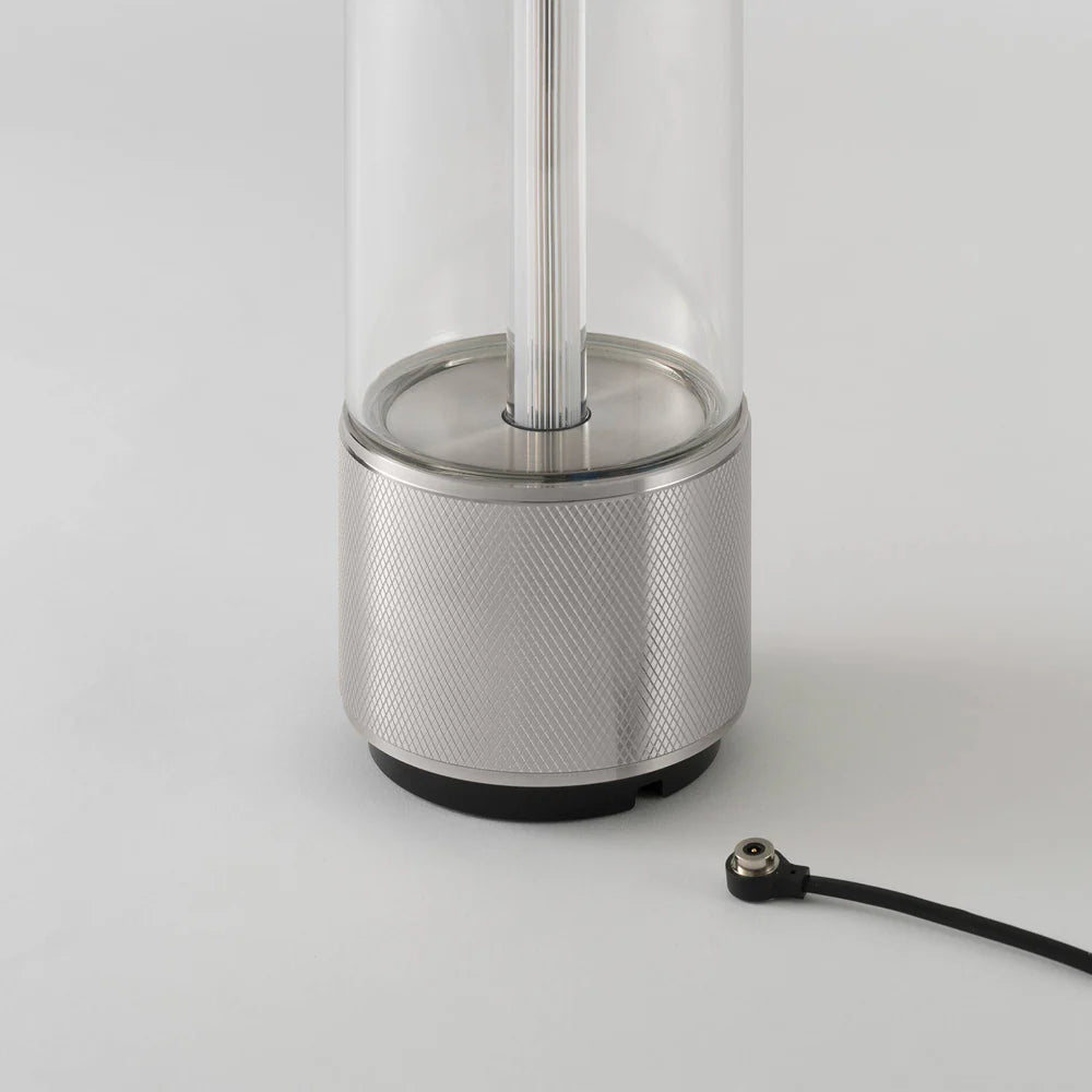 Buster + Punch Takeout Portable Table Light - Cross Knurl Detail