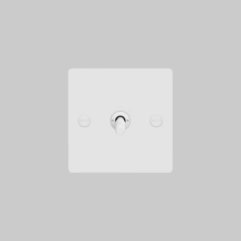 Buster + Punch 1G Intermediate Toggle Switch 3-Way - Cross Knurl