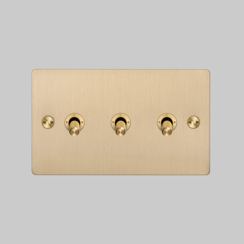 Buster + Punch 3G Toggle Switch 2-Way - Cross Knurl