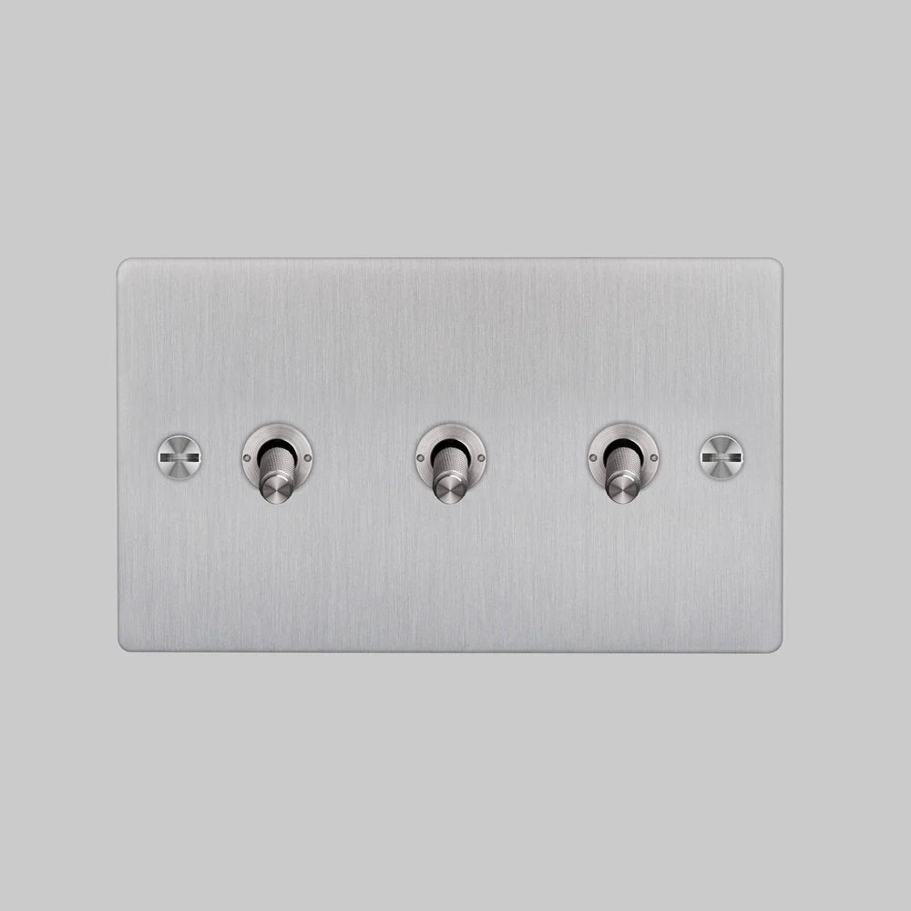 Buster + Punch 3G Toggle Switch 2-Way - Cross Knurl