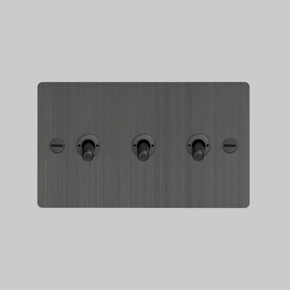 Buster + Punch 3G Toggle Switch 2-Way - Cross Knurl