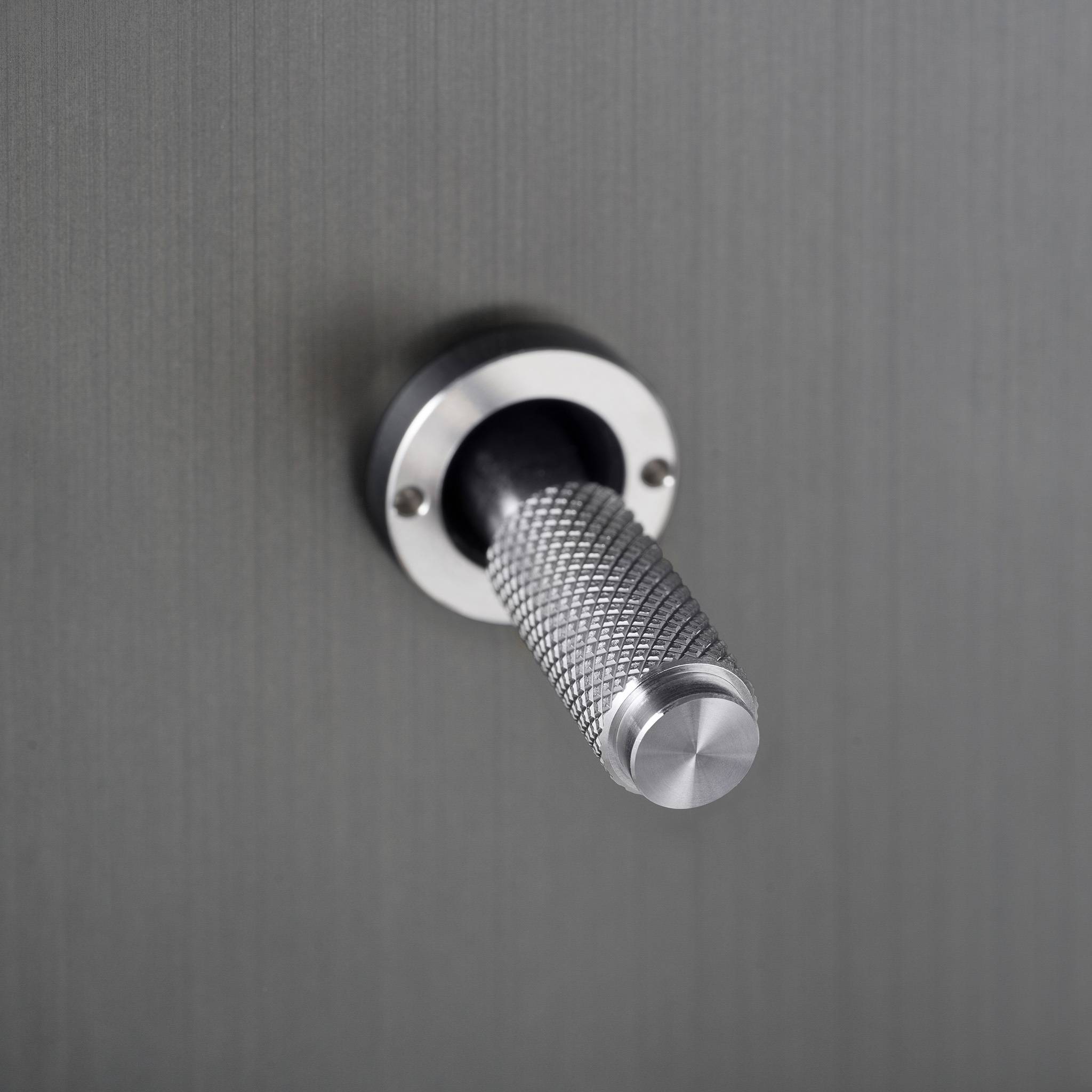 Buster + Punch 4G 2-Way Toggle Switch - Smoked Bronze Back Plate & Cross Knurl