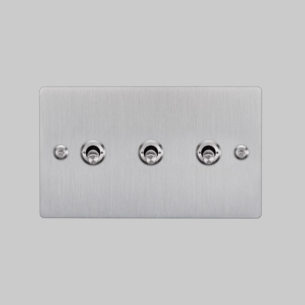 Buster + Punch 3G Toggle Switch 2-Way - Linear Knurl