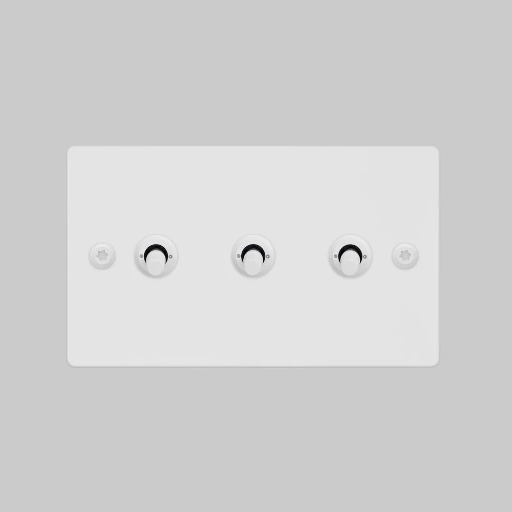 Buster + Punch 3G Toggle Switch 2-Way - Linear Knurl