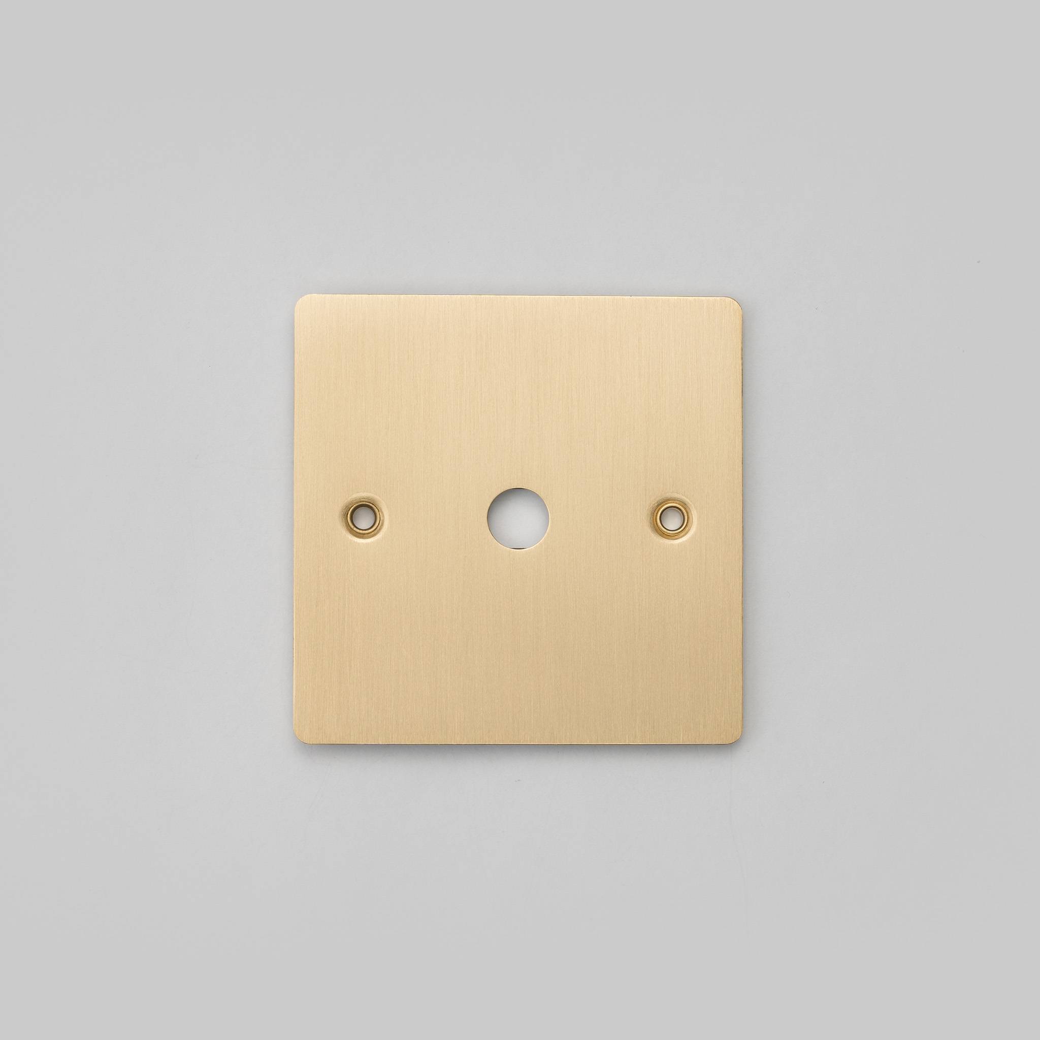 Buster + Punch 1G Wall Plate for 1 Dimmer or Toggle