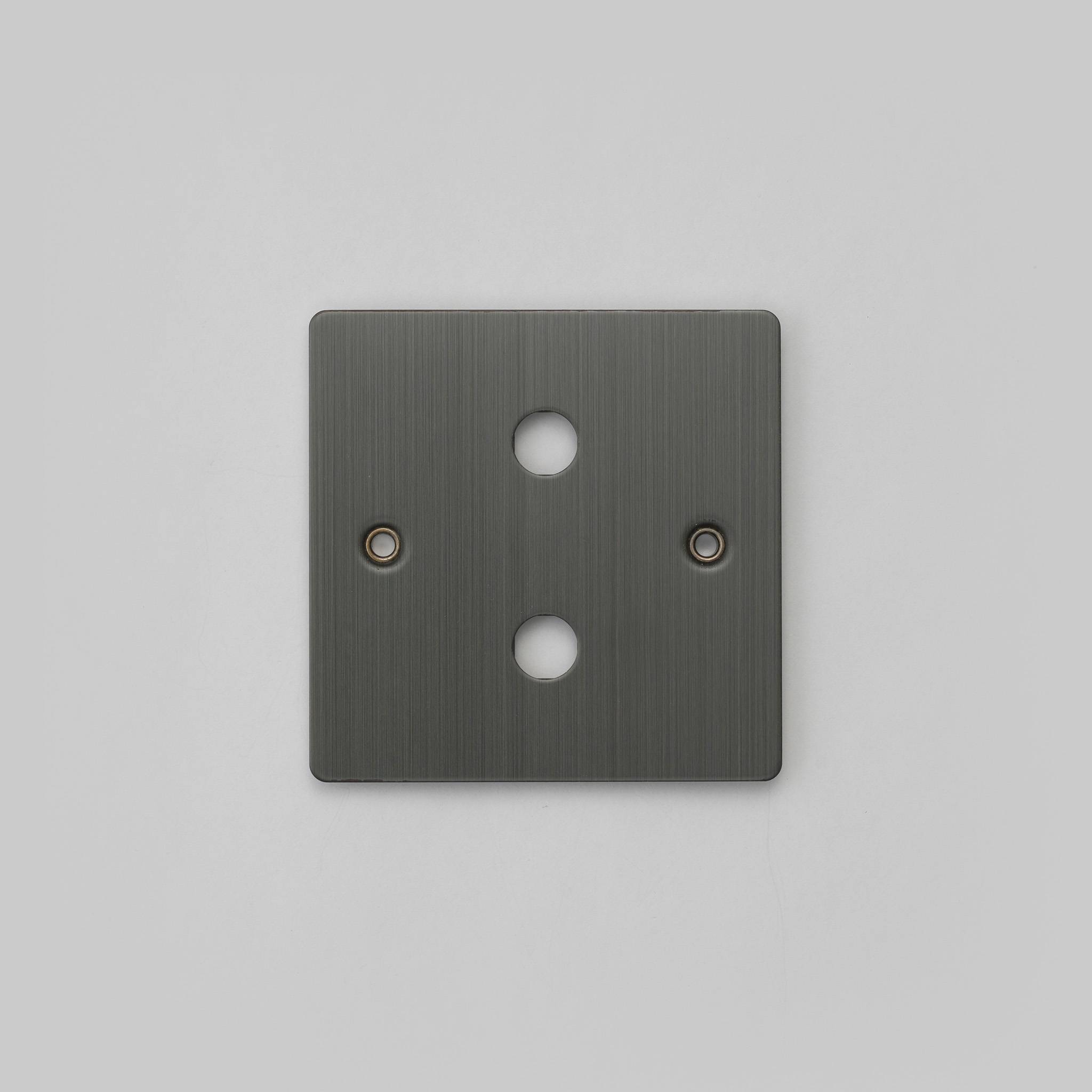 Buster + Punch 1G Wall Plate for 2 Dimmers