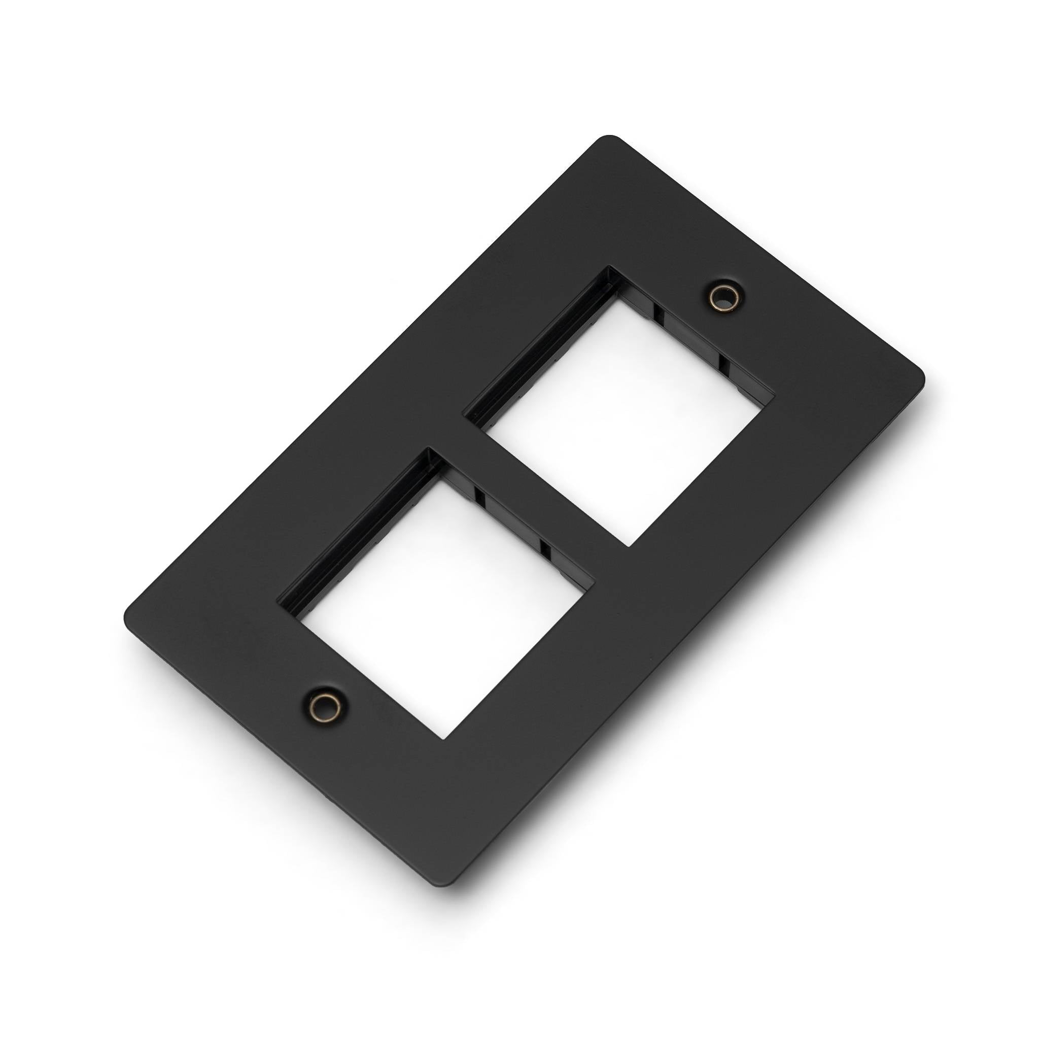 Buster + Punch 2G Wall Plate for 2 x 45mm Modules