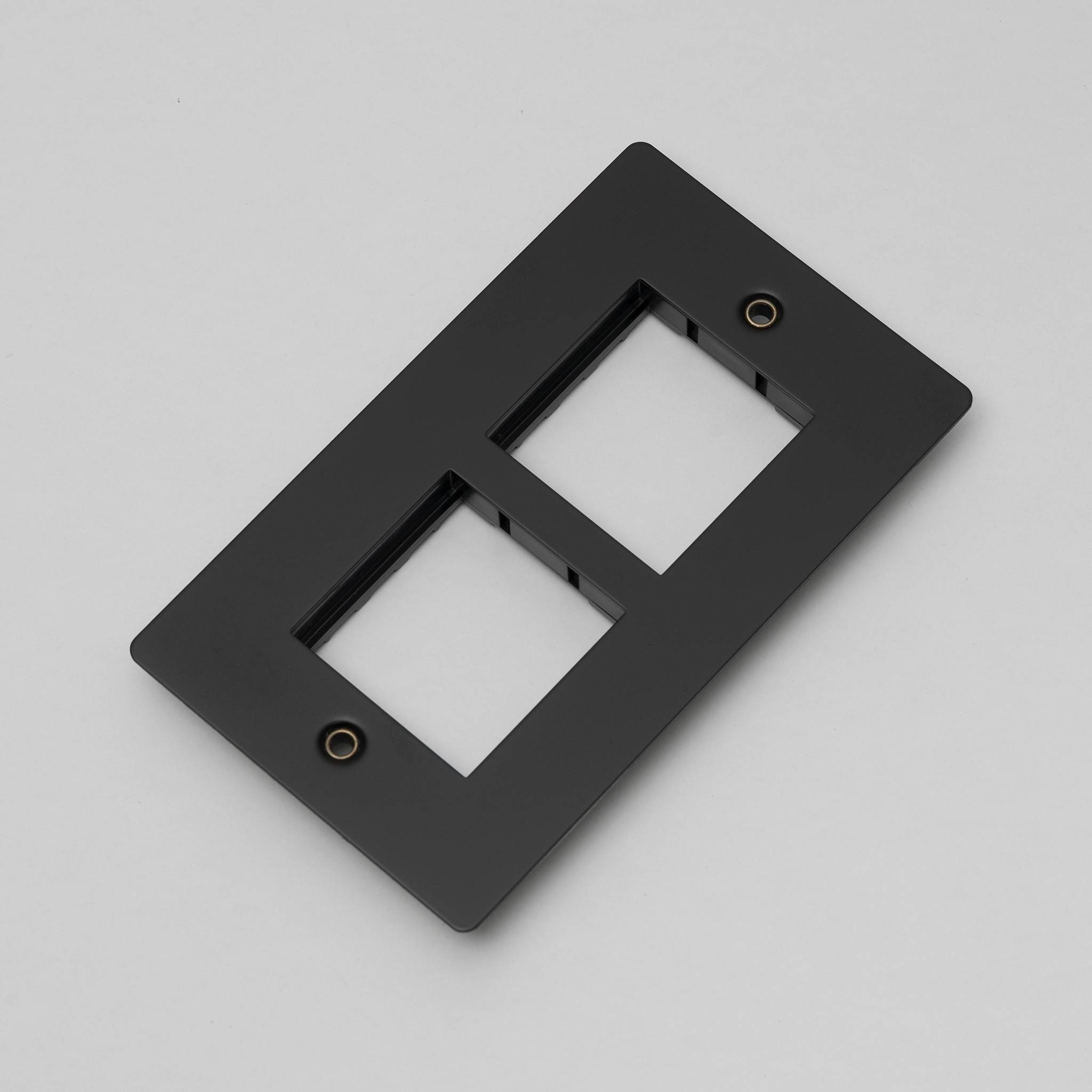 Buster + Punch 2G Wall Plate for 2 x 45mm Modules