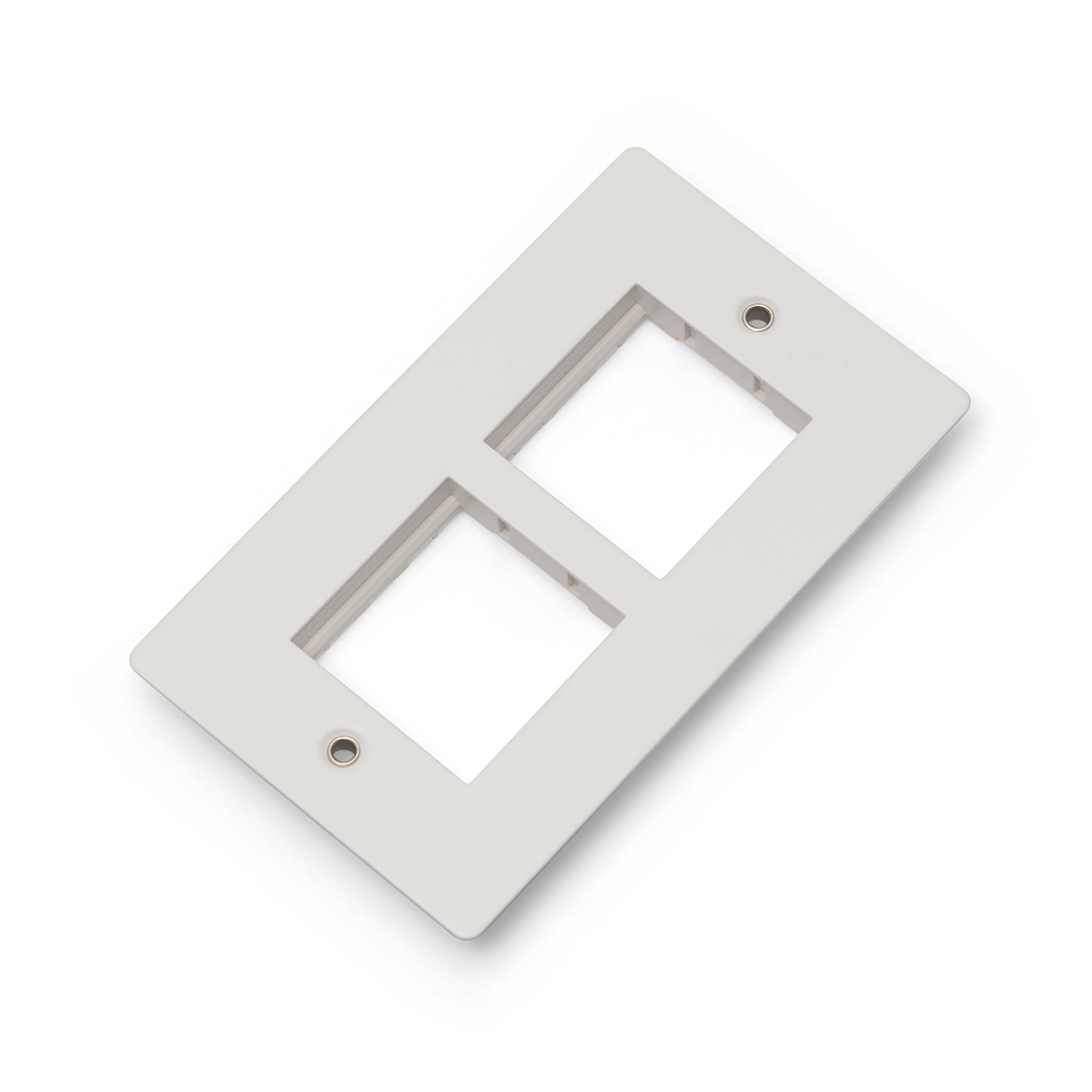 Buster + Punch 2G Wall Plate for 2 x 45mm Modules