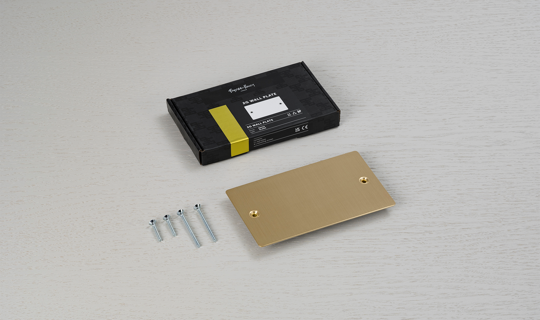 Buster + Punch 2G Blank Wall Plate