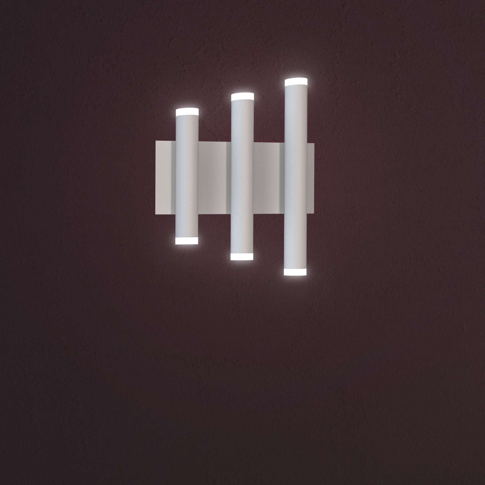 Mantra Cala 3+3 Light Wall Light 36W LED - Sand White