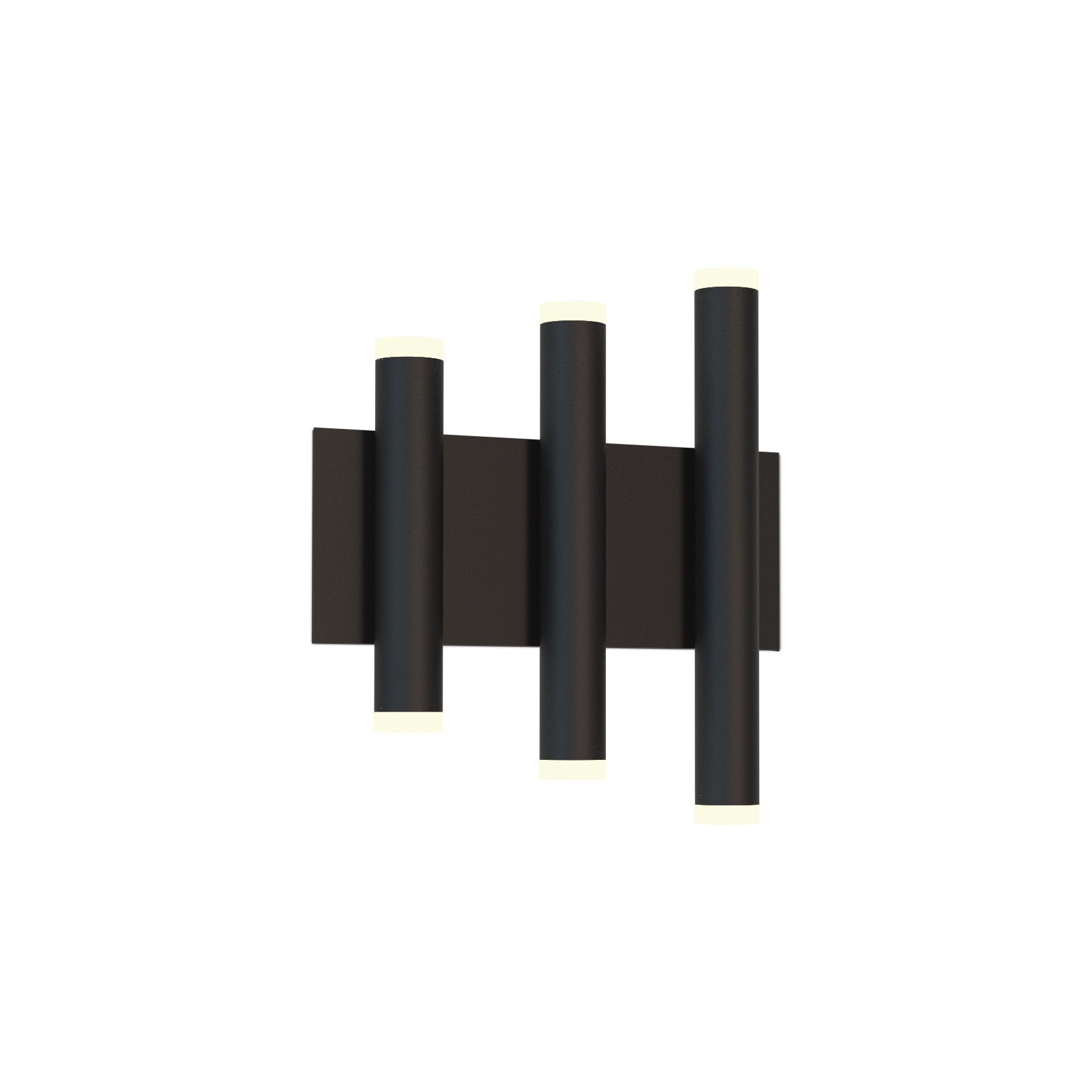 Mantra Cala 3+3 Light Wall Light 36W LED - Sand Black