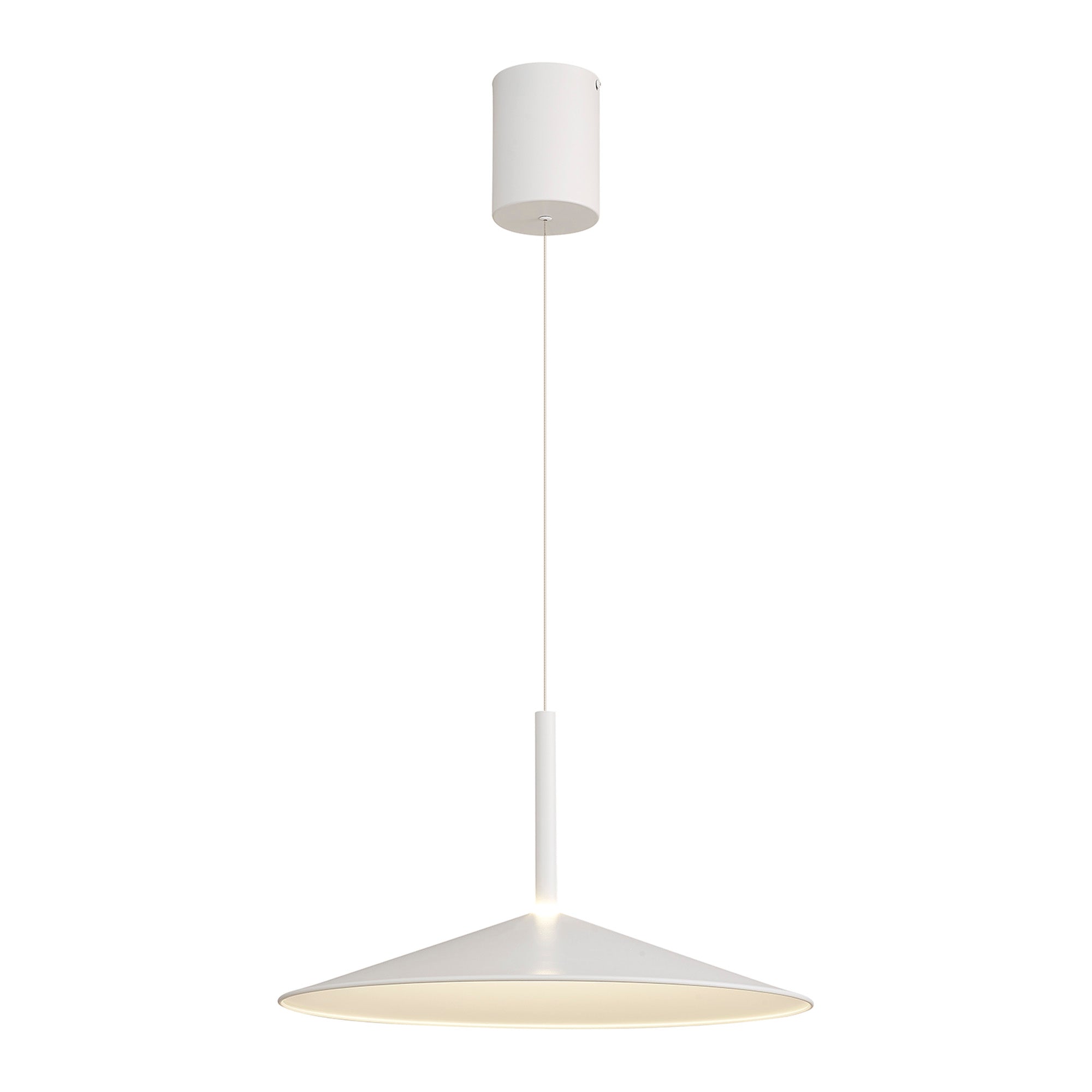 Mantra Calice 48cm Rise And Fall Pendant 16W LED - White
