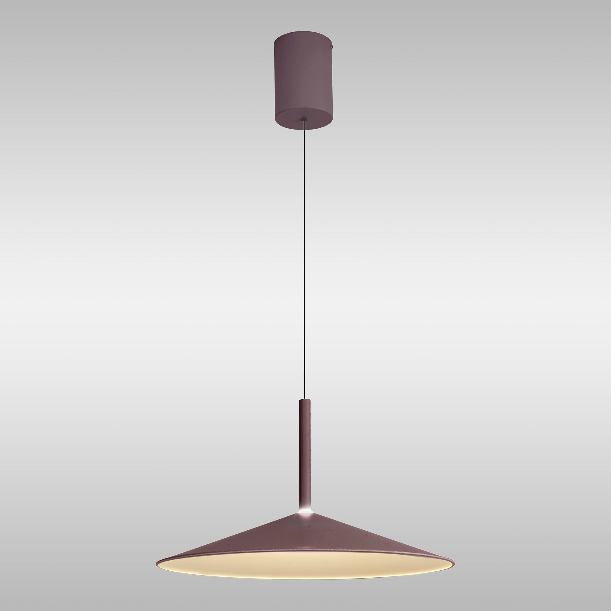 Mantra Calice 48cm Rise And Fall Pendant 16W LED - Coffee & White