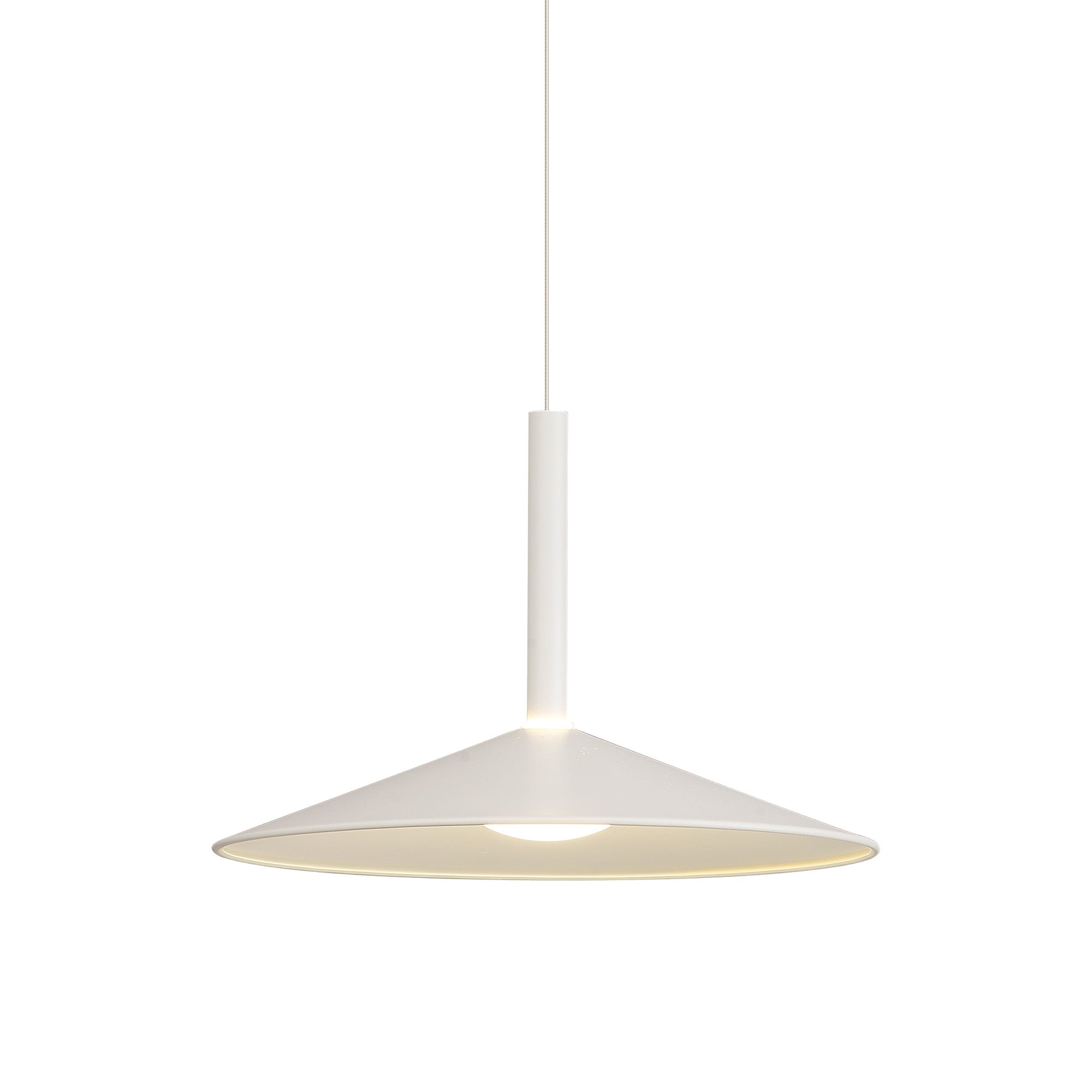 Mantra Calice 32cm Rise And Fall Pendant 9W LED - White