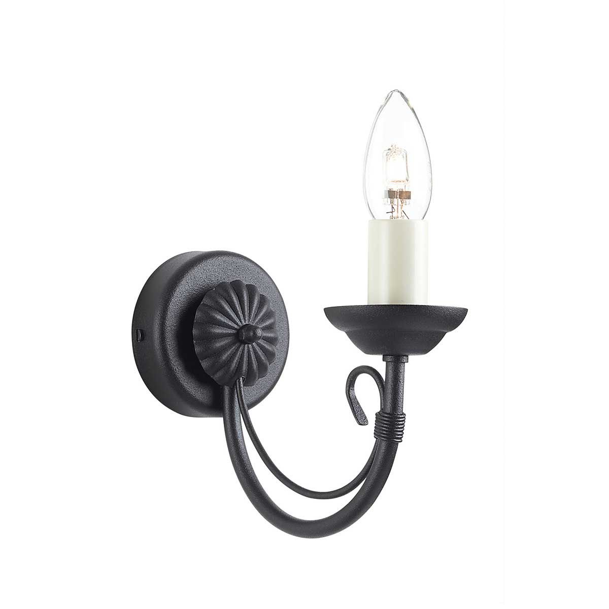 Elstead Chartwell Single Wall Light - Black