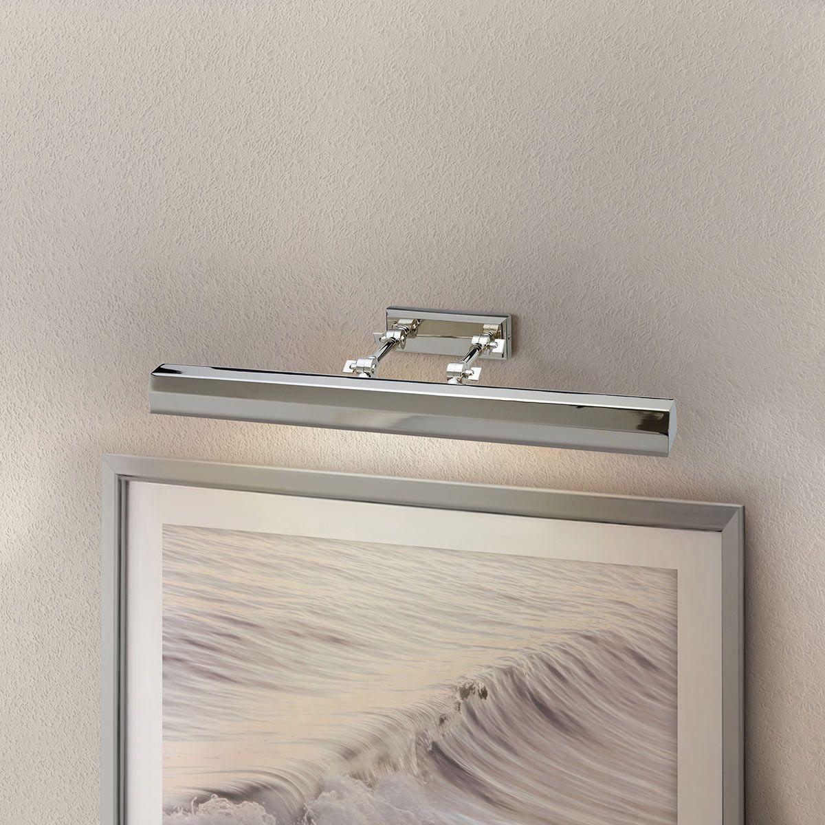 Elstead Chawton Large Picture Light - Polished Nickel