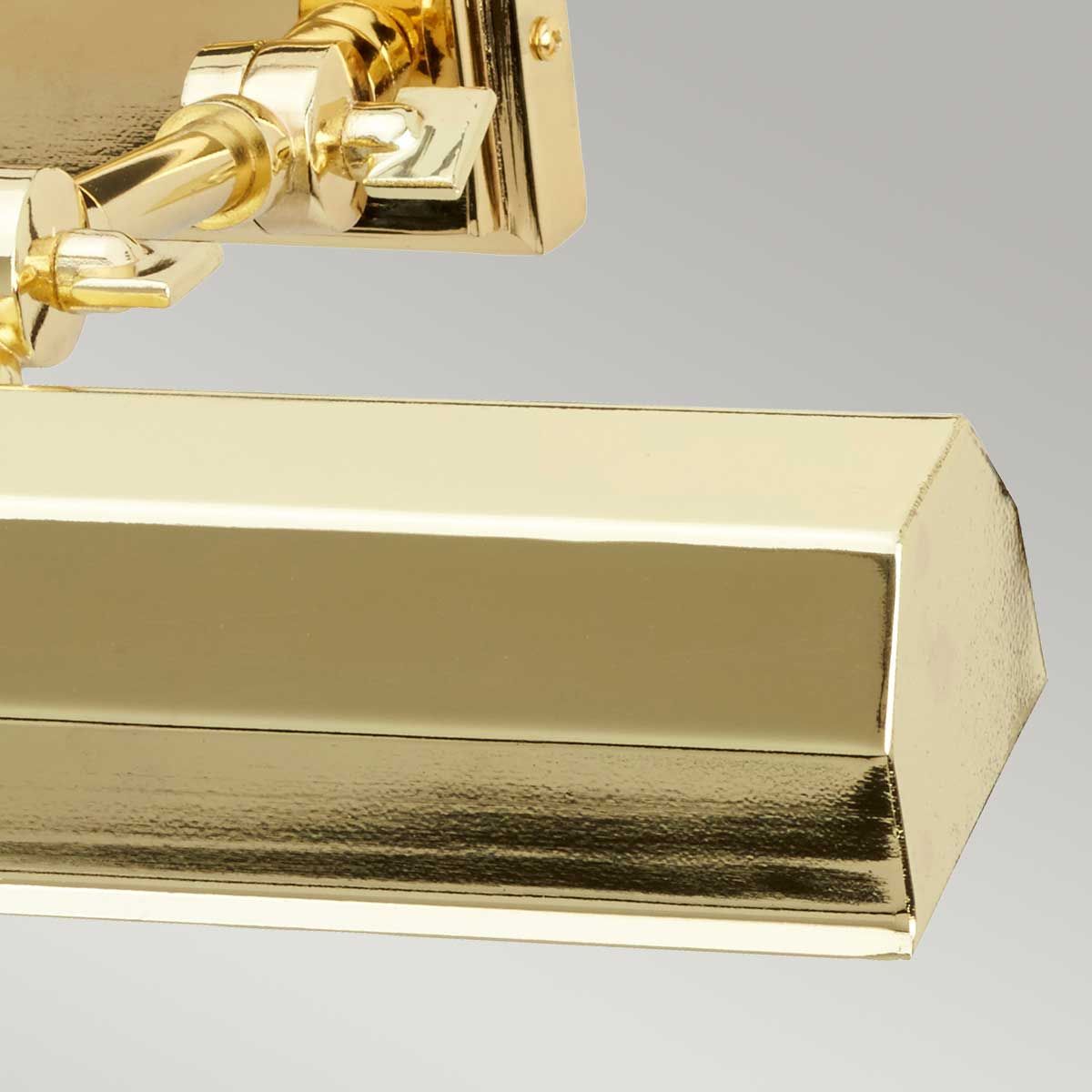 Elstead Chawton Medium Picture Light - Polished Brass