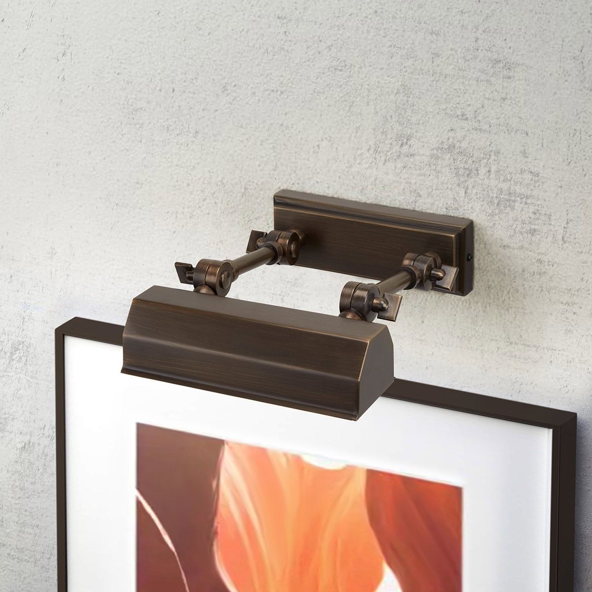 Elstead Chawton Small Picture Light - Dark Bronze