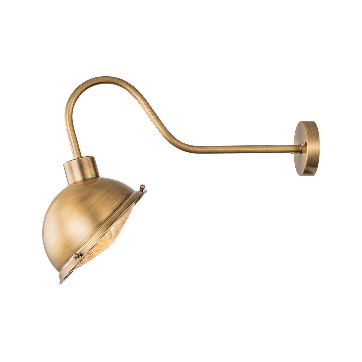 Elstead Chiswick 1 Light Sign Light - Antique Brass