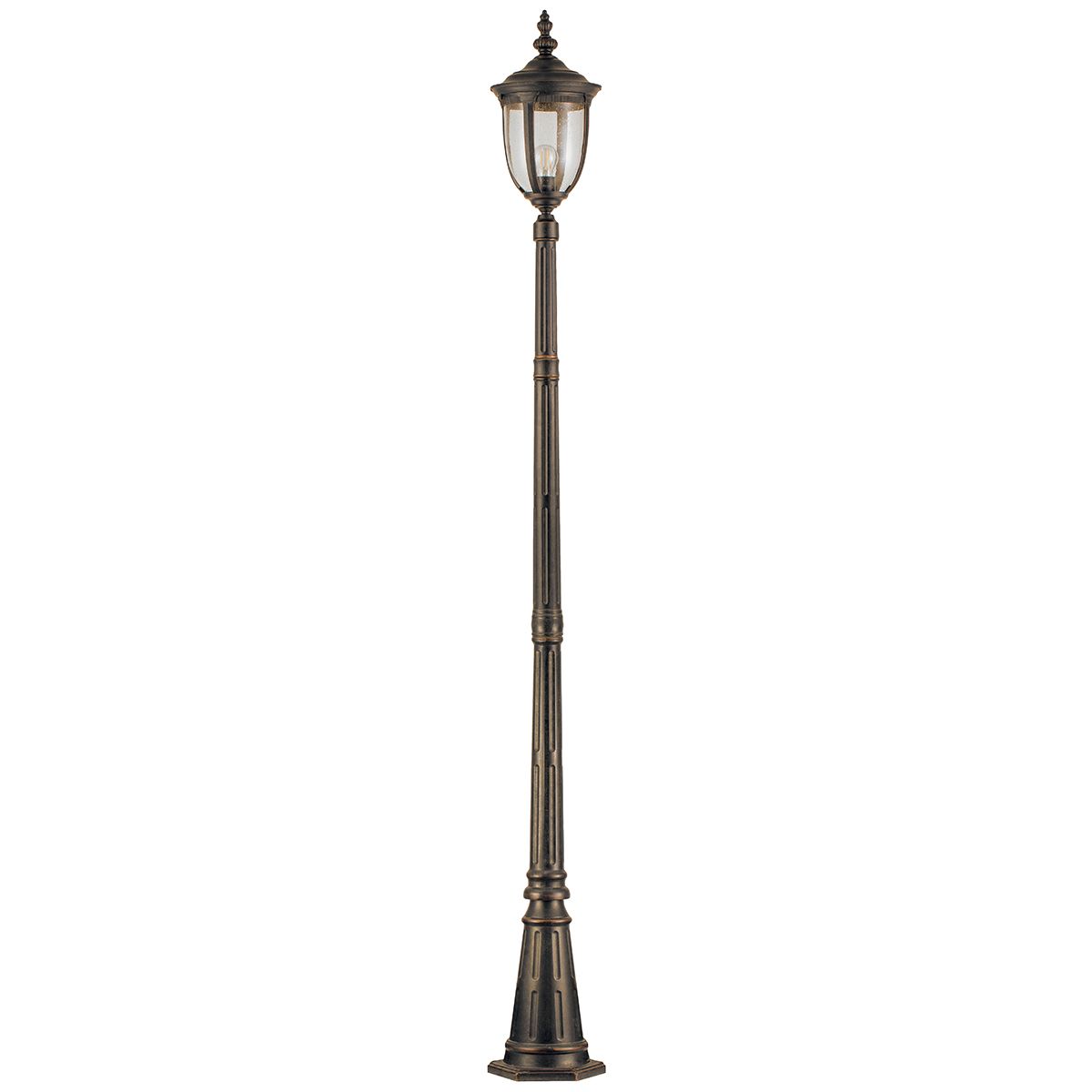 Elstead Cleveland Single Head Lamp Post - Weathered Bronze