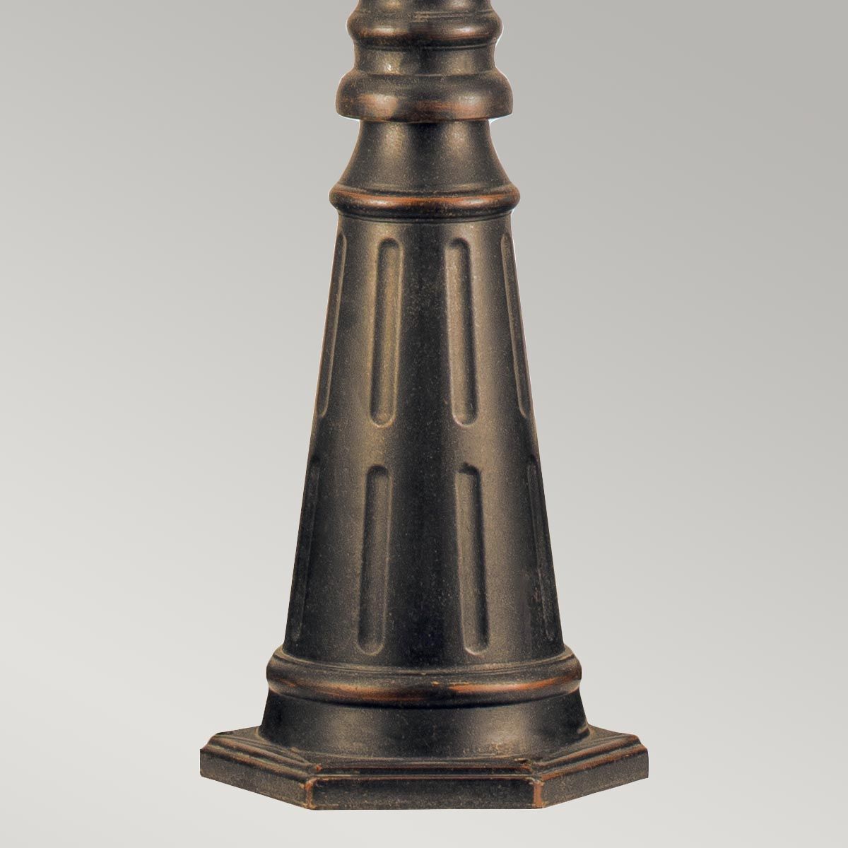 Elstead Cleveland Single Head Lamp Post - Weathered Bronze