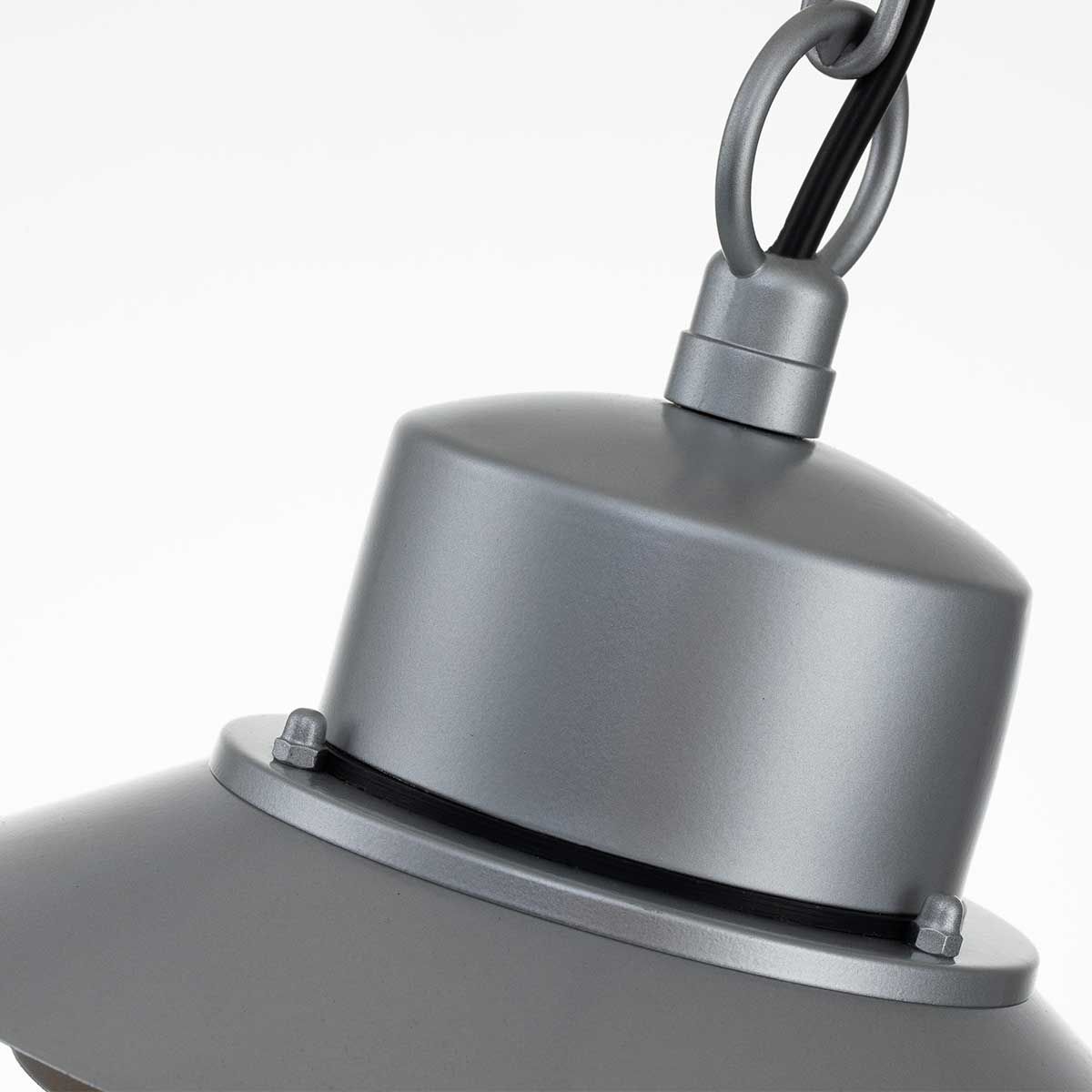 Elstead Copenhagen Single Chain Lantern - Silver