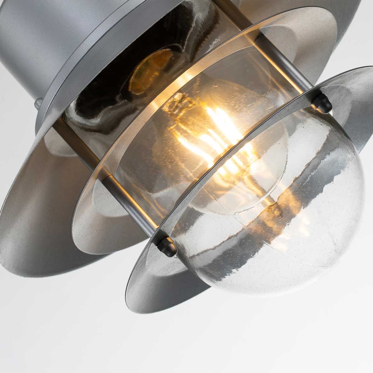 Elstead Copenhagen Single Chain Lantern - Silver