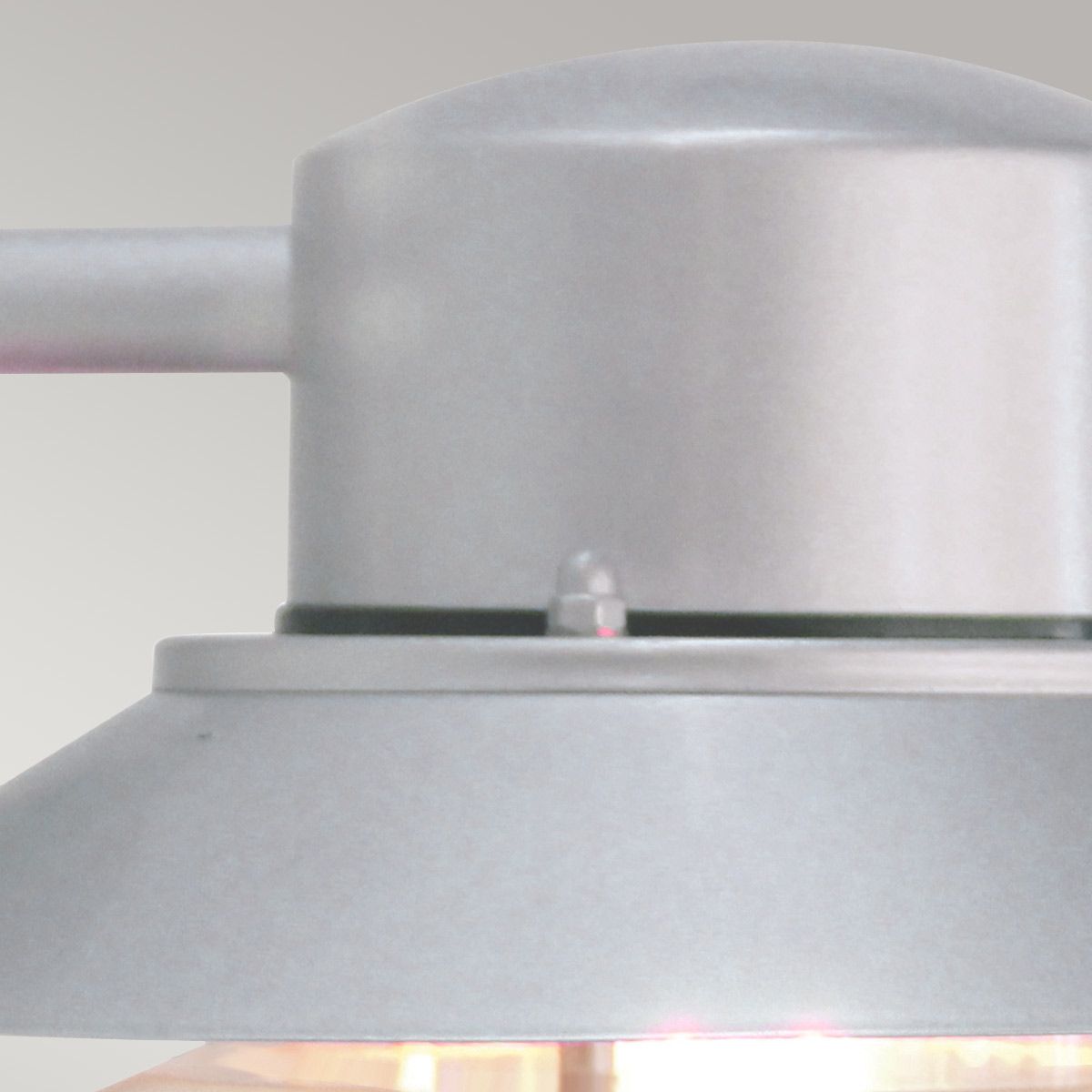 Elstead Copenhagen Single Wall Lantern - Silver