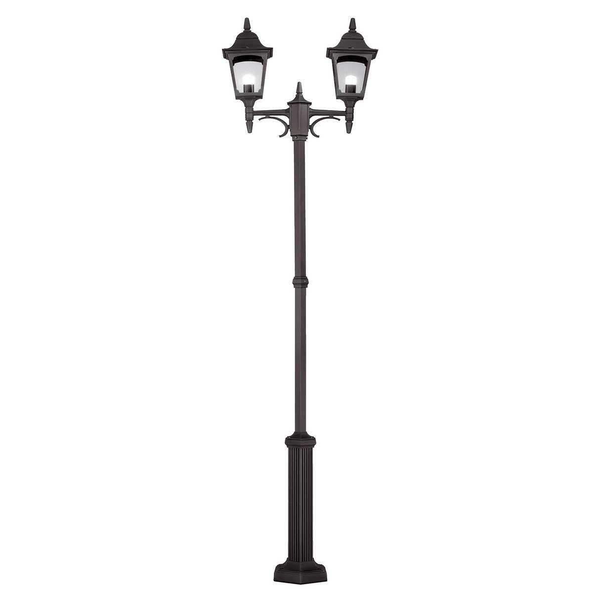 Elstead Chapel Twin Post - Black