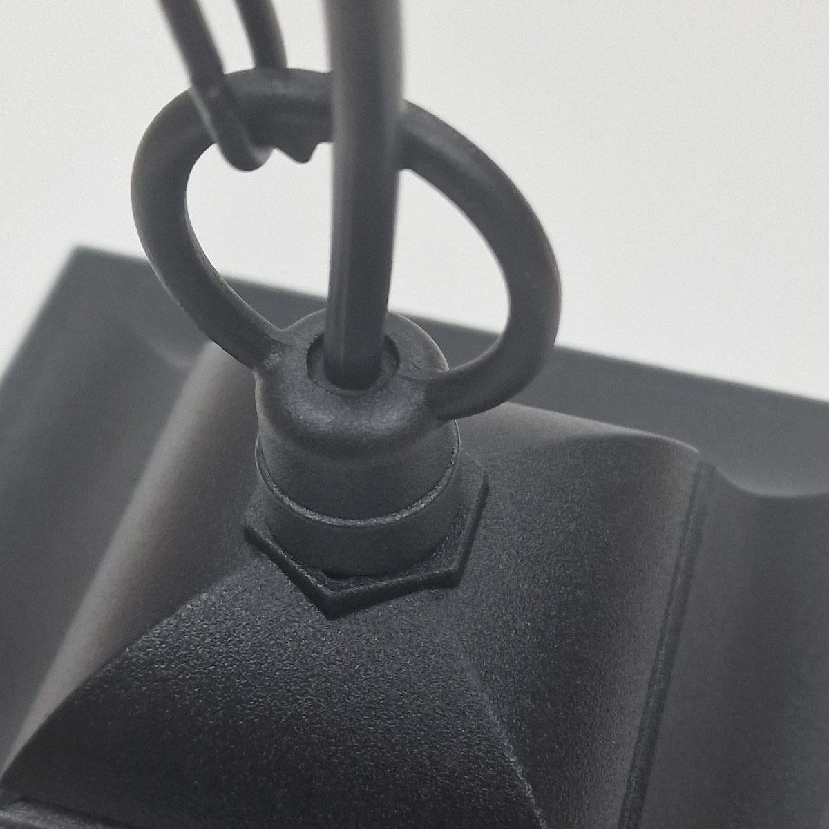 Elstead Chapel Mini 1 Light Chain Lantern - Black