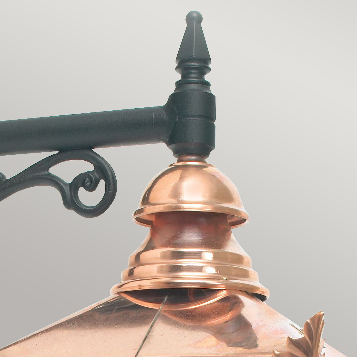 Norlys Chelsea Single Down Wall Lantern - Copper