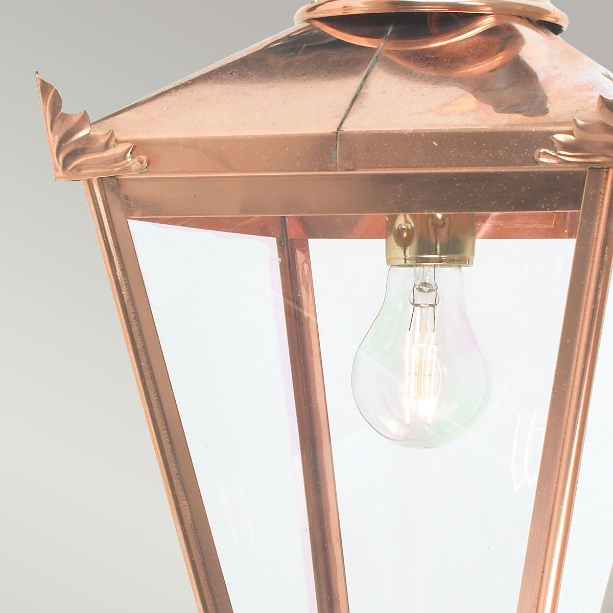 Norlys Chelsea Single Down Wall Lantern - Copper