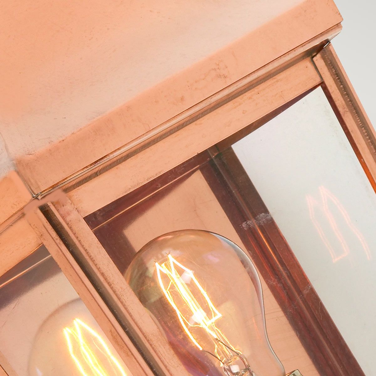 Norlys Chelsea Single Small Half Lantern - Copper