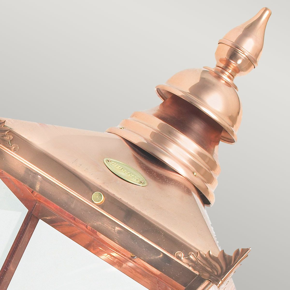 Norlys Chelsea Grande Single Up Wall Lantern - Copper