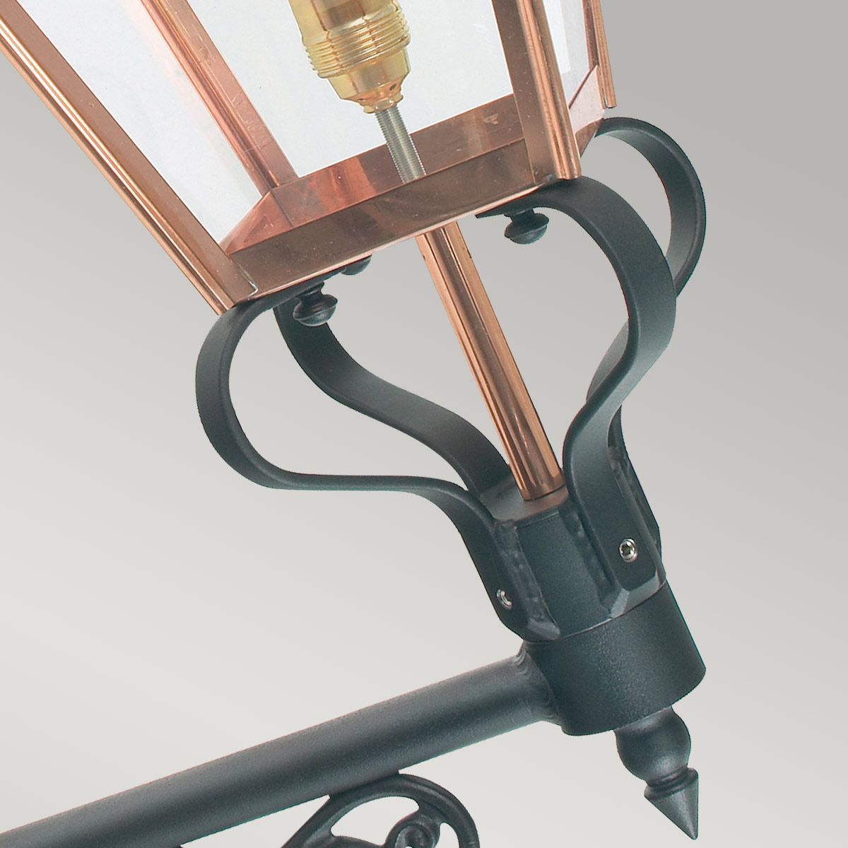 Norlys Chelsea Grande Single Up Wall Lantern - Copper
