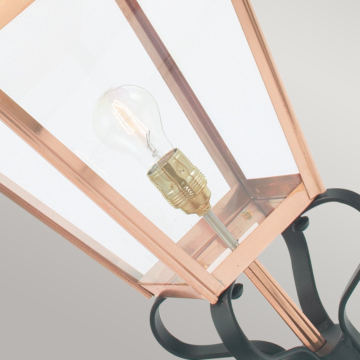 Norlys Chelsea Grande Single Pedestal Lantern - Copper