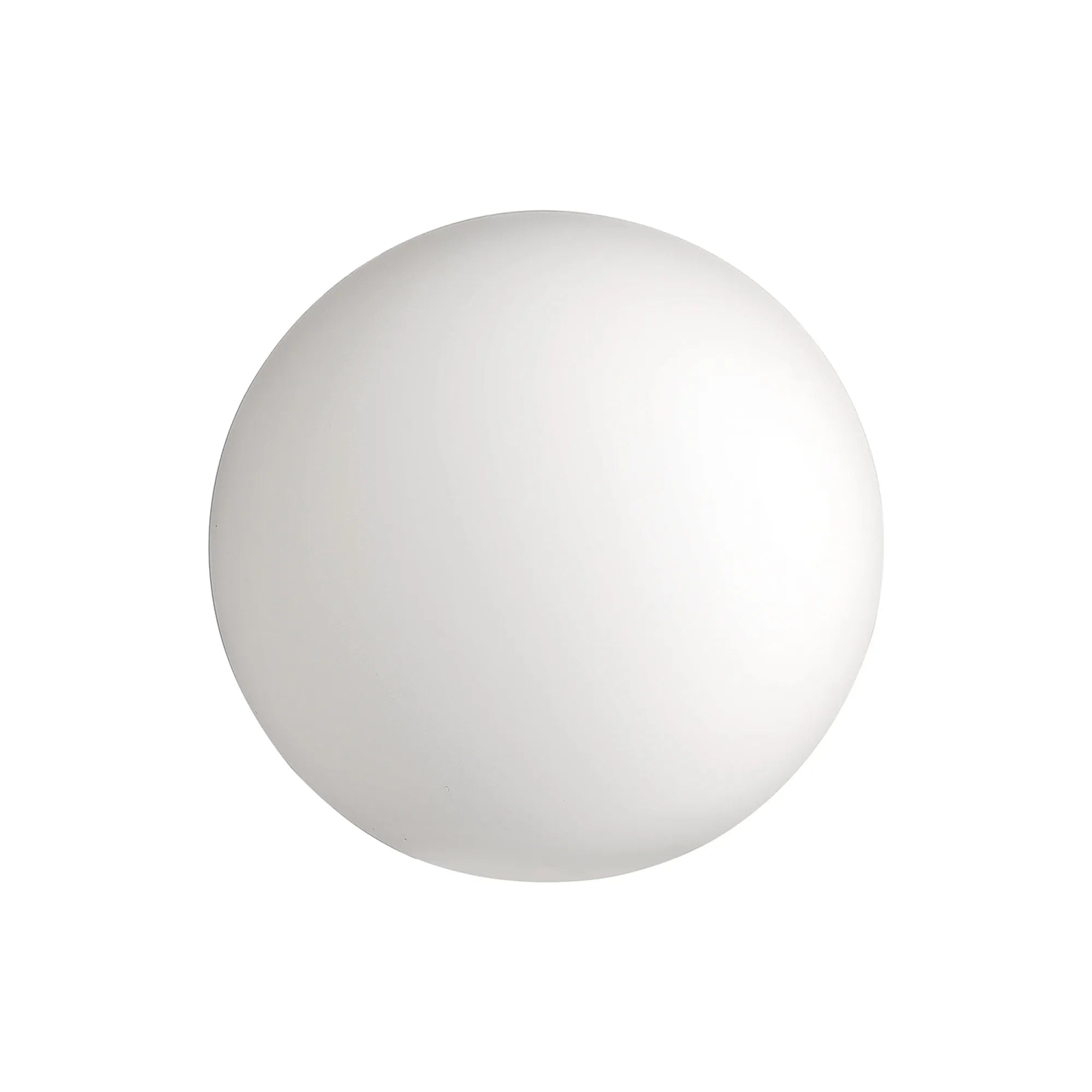 Dene 12cm Smooth Round Glass Shade (A) Opal