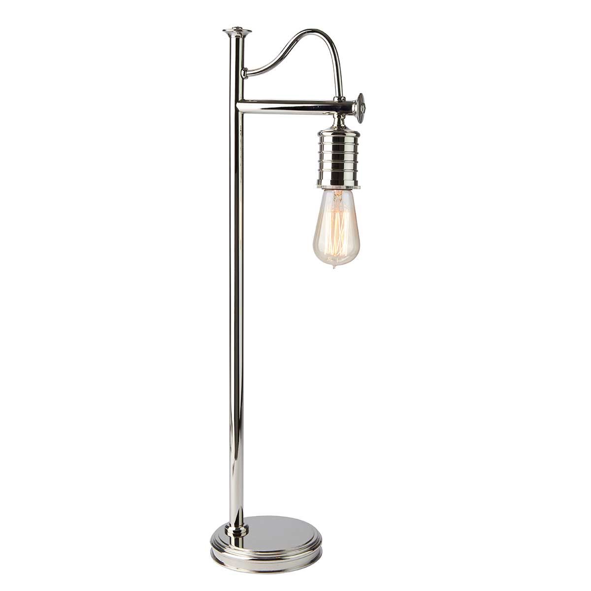 Elstead Douille Single Table Lamp - Polished Nickel