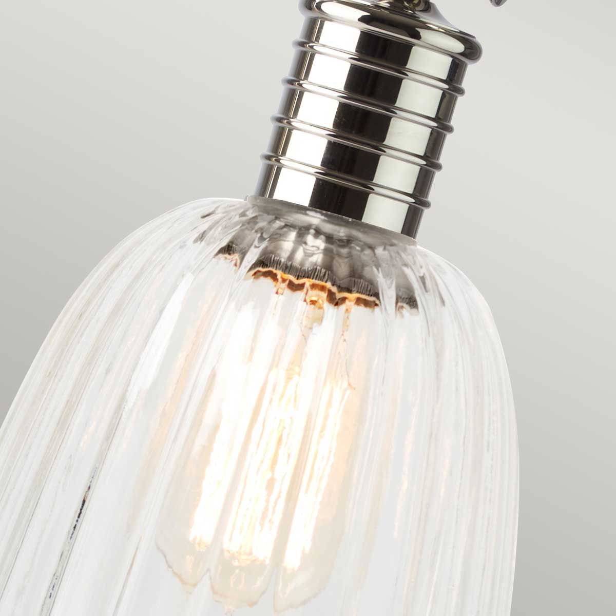 Elstead Douille Single Table Lamp - Polished Nickel
